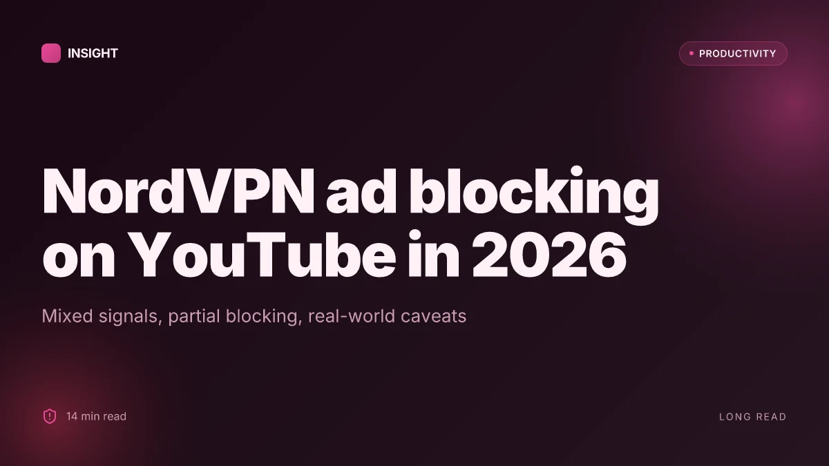 Does NordVPN block YouTube ads the real truth in 2026: a comprehensive review