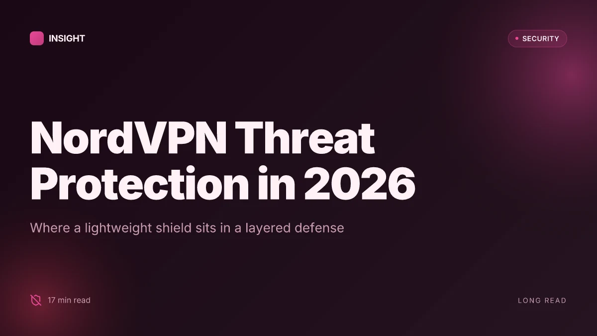 Does NordVPN include antivirus in 2026, what you actually need to know
