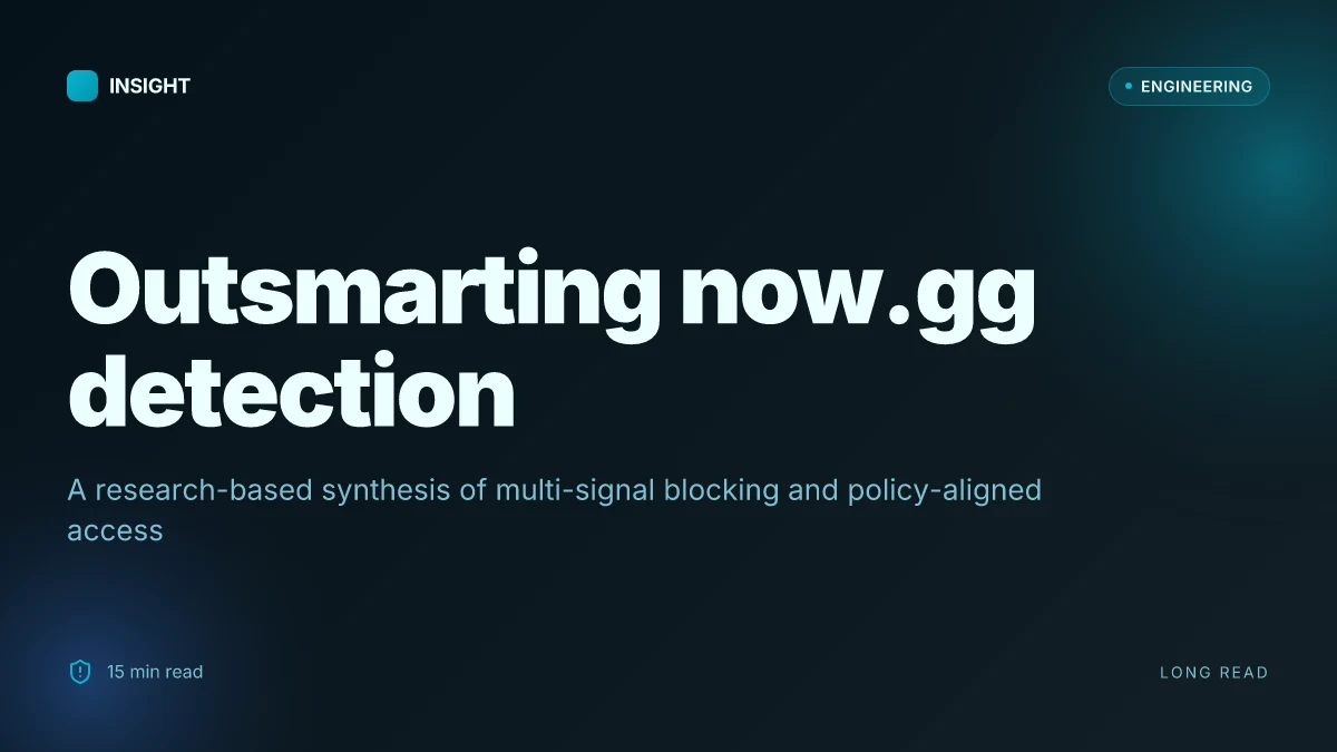 Outsmarting the unsafe proxy or VPN detected on now.gg: your complete guide to staying safe and accessing content