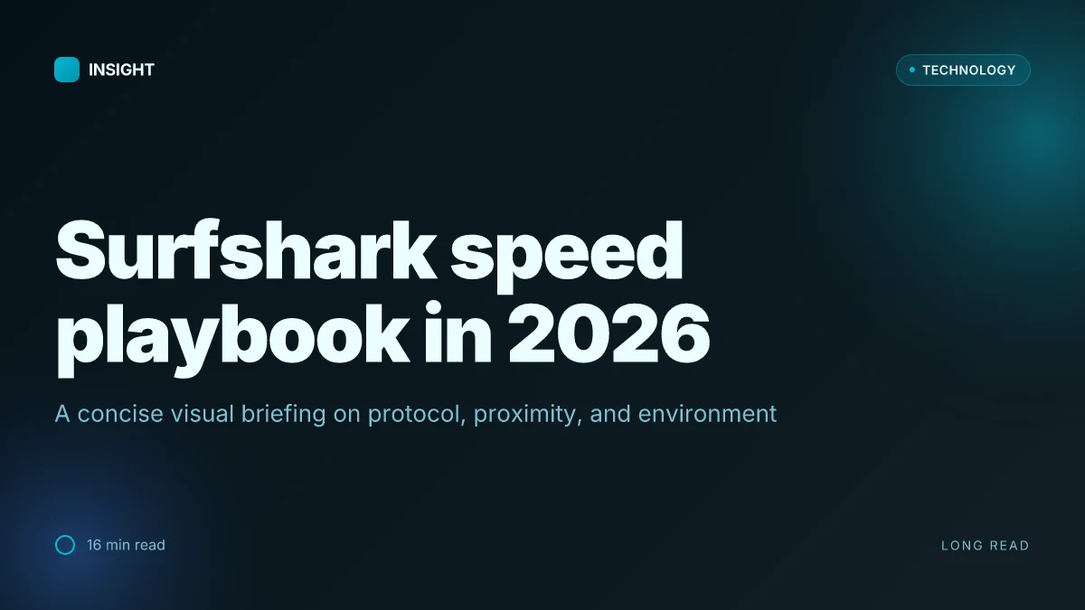 Why is my Surfshark VPN slow and how to fix speed issues in 2026